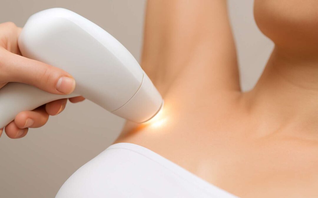 First-time glow: laser hair removal results after 1 session
