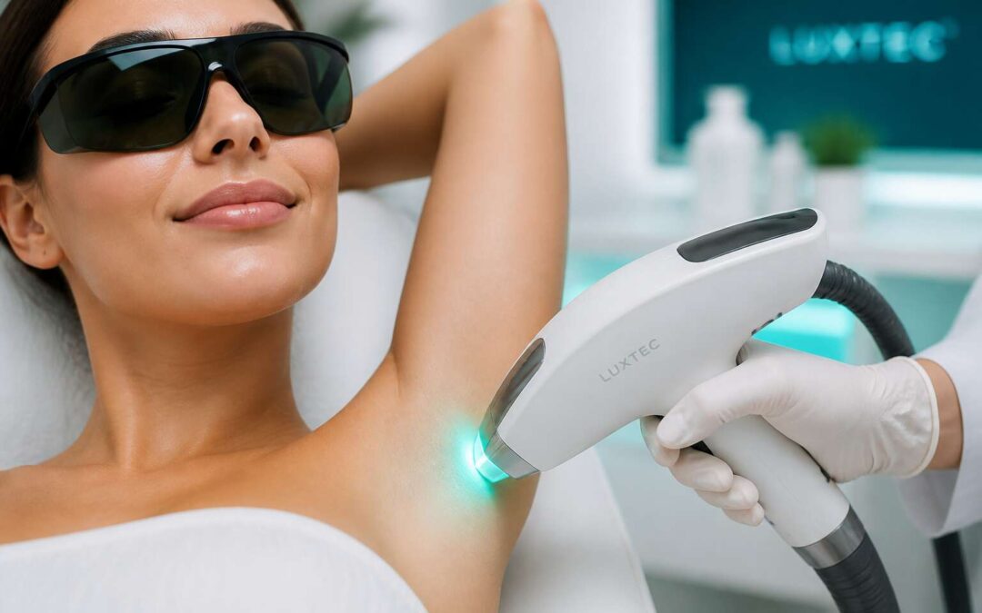 Get smooth skin with laser hair removal level 8.